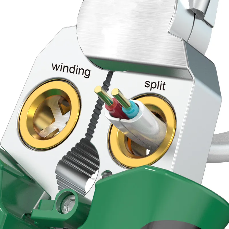 Laoa 8 in 1 Multi-functional power measurement Wire Stripper electrician pliers Electrical Wire Stripping Pliers