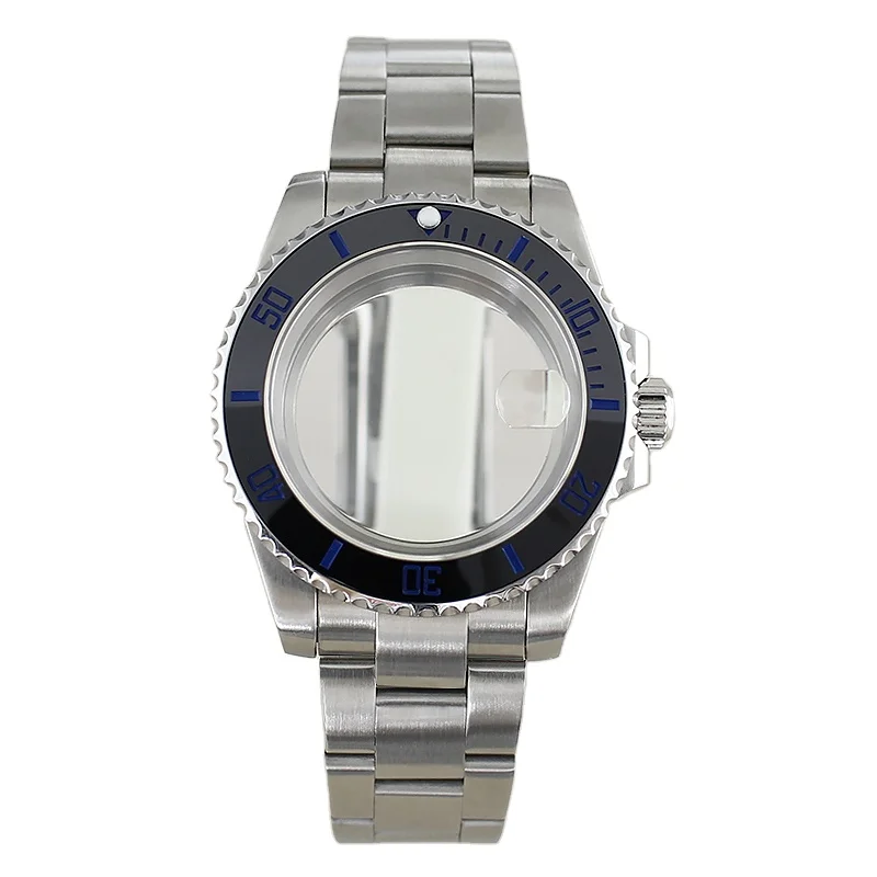 Custom Modified Case Kits Mechanical Cases Stainless Steel Watch band 20mm for SEIKO NH35 Nh36 Eta 2824 Miyota 8215 Movement