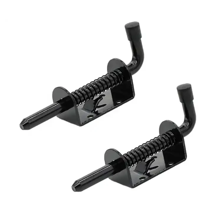 Wholesales High Quality Aluminum Base Latches Stainless Steel Bolt on Spring Loaded Trailer Gate Latch