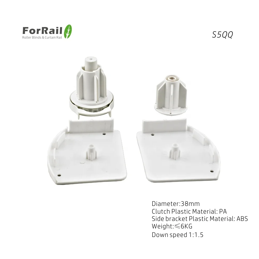 China wholesale market agent valance for roller zebra blinds parts accessories Plastic side bracket