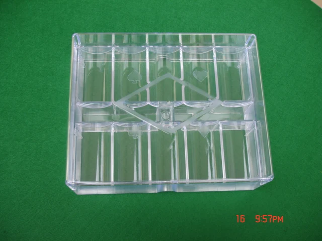 Прозрачный лоток с чипом 200 карат