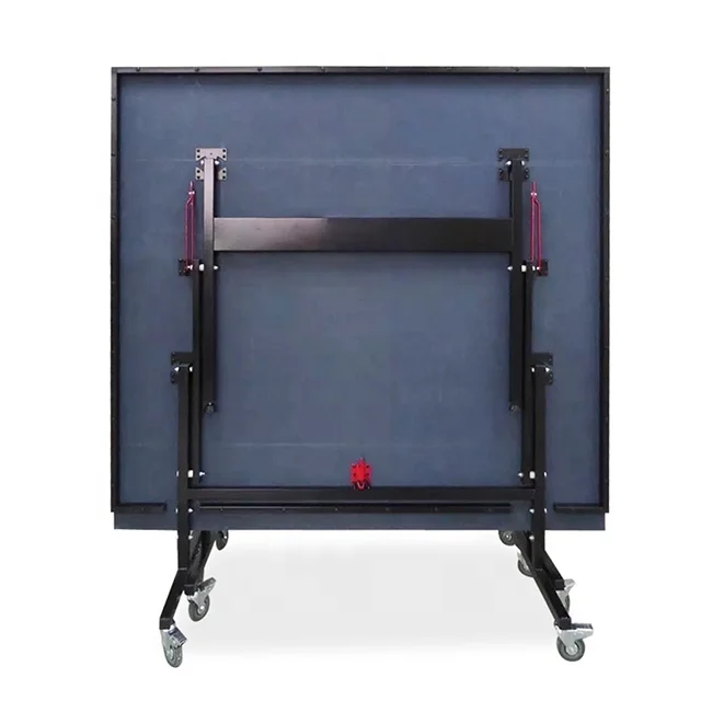 MOQ 1unit Factory Price Standard Indoor Table Tennis Moveable Foldable Ping Pong table Sale