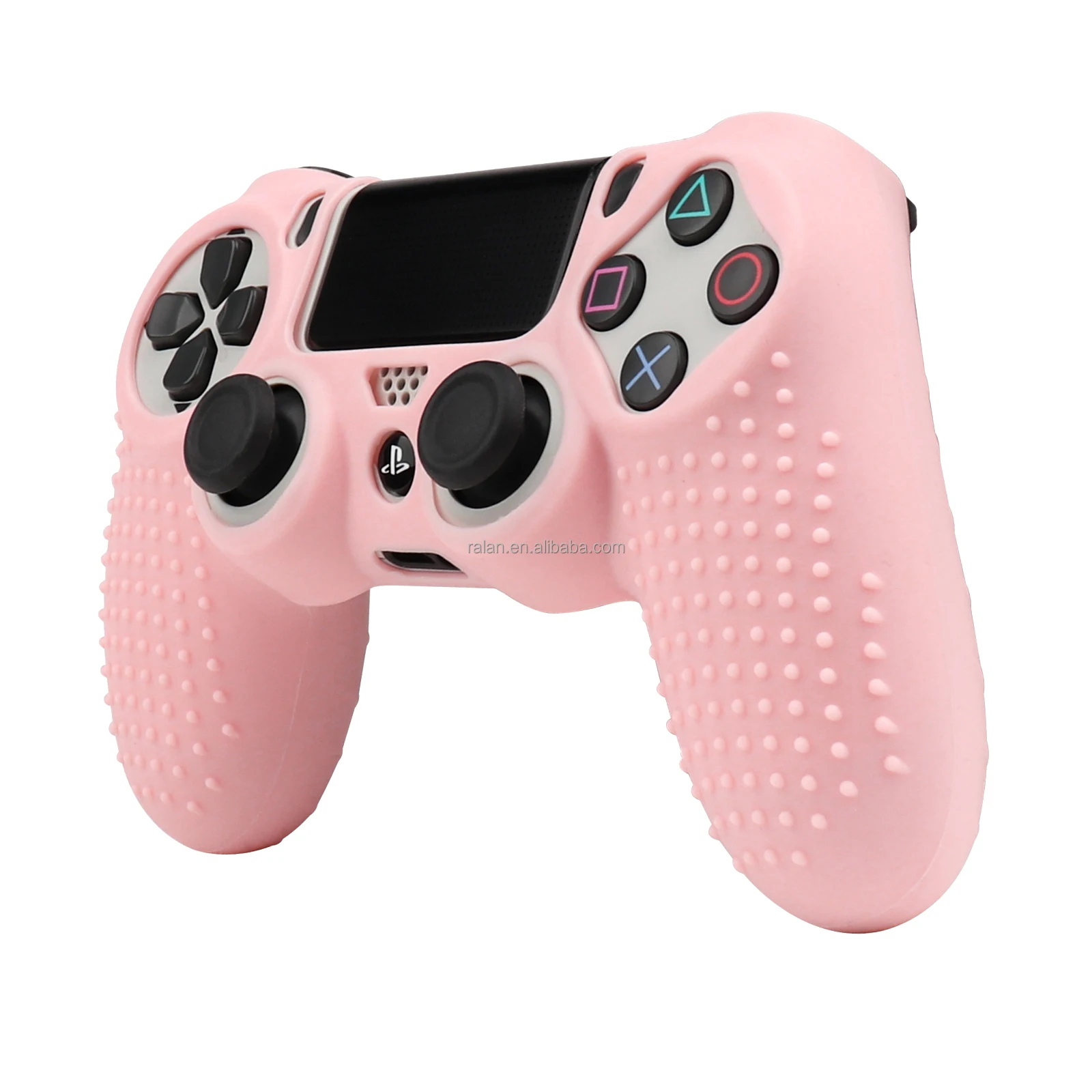 RALAN Low $1 dust ps4 cover anti-slip dots Silicone Case for Playstation 4 cover