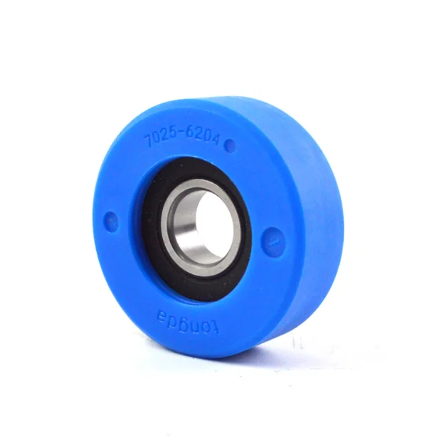 Chain roller step roller of escalator