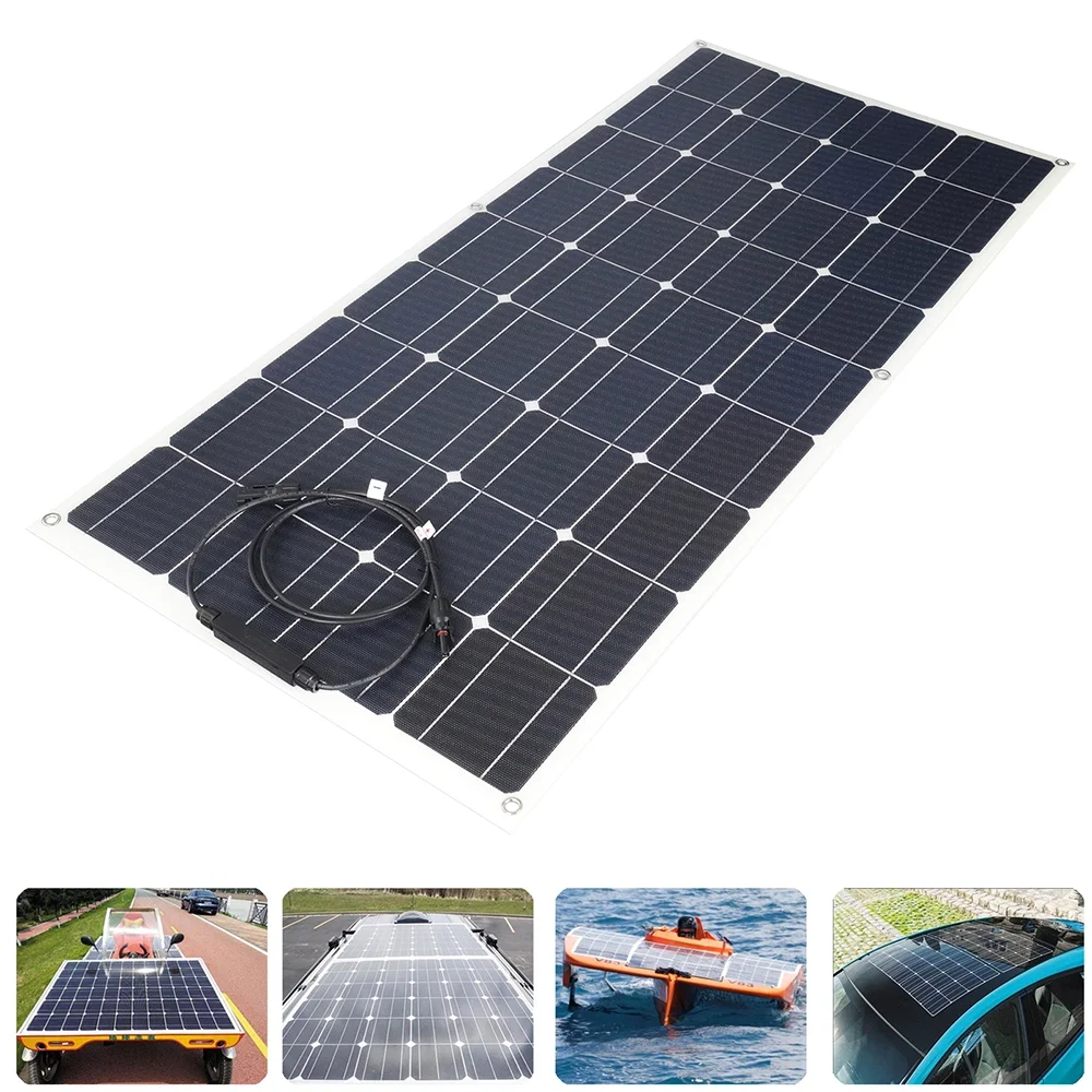 Cheap monocrystalline solar panel 100W 110W 120W Waterproof solar panel flexible