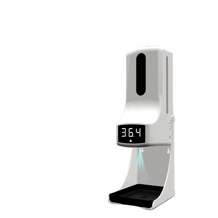Инфракрасный термометр K9 Pro, настенный автоматический пластиковый бесконтактный диспенсер для жидкого распыления жидкости