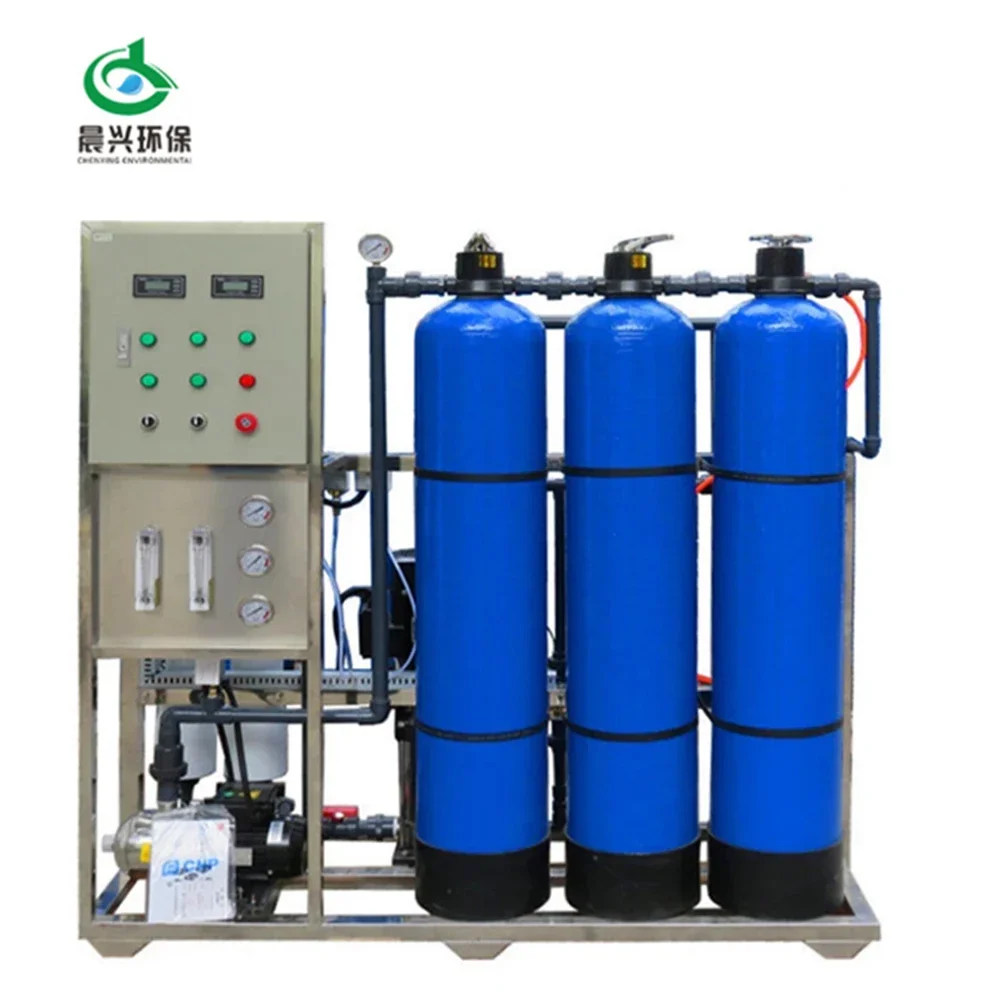 500LPH Volardda Distilled Pure Water Treatment Machine Plant Industrial Reverse Osmosis RO Drinking Water Purifier Filter