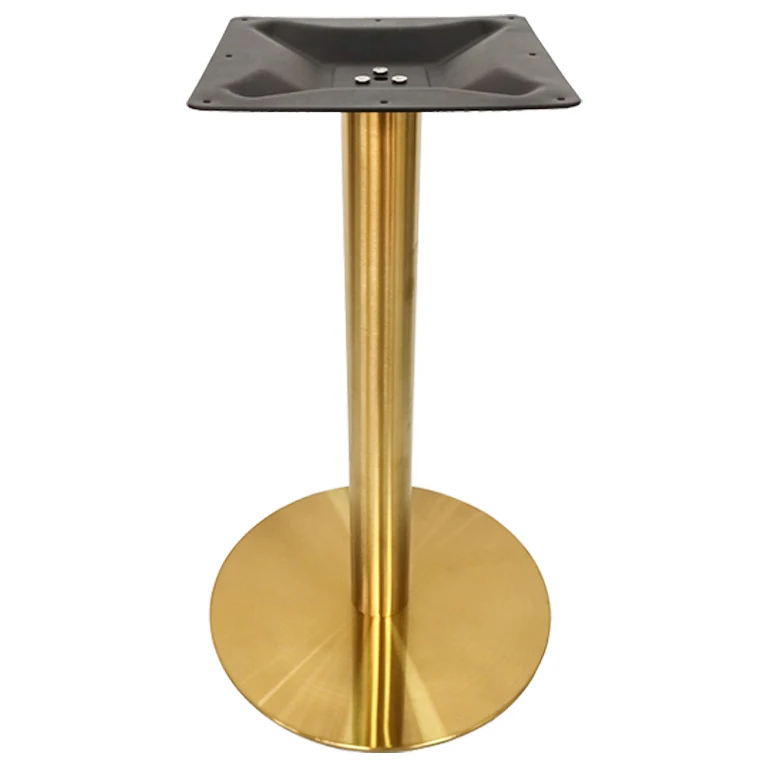 Gold Titanium Table Base Modern Luxury Gold Furniture Leg Factory Price Stainless Steel Coffee Table Base