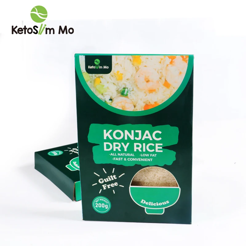 Сушеный Shirataki Glucomannan без запаха безглютеновый сухой рис углерода Konjac