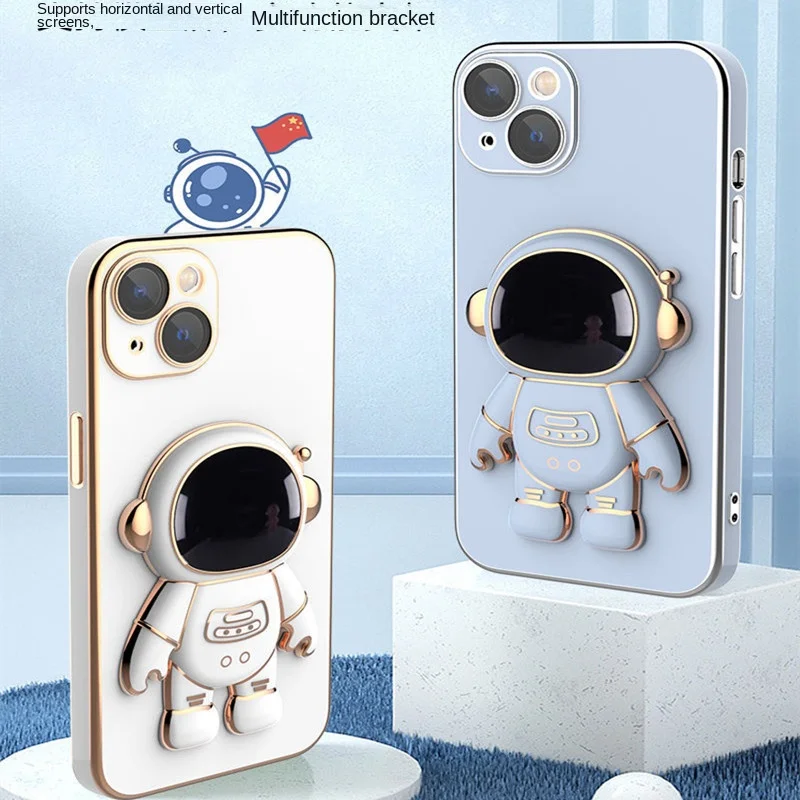 Latest Design Astronauts Mobil Case Soft Tpu Cover For Iphone 14 Pro 3d Cartoon Astronaut Phone Case For Iphone 14 13 12 Pro Max
