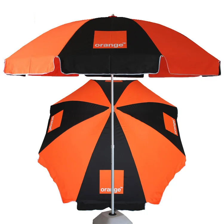 Airtel Promotional Gifts outdoor beach umbrella sun garden parasol wholesale parasol MTN Beach umbrella for Advertising