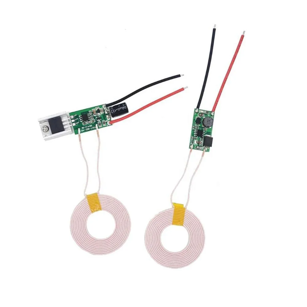 Taidacent Coil Induction Charge PCBA 12V Input Wireless Charger Circuit 12V 1A Output Wireless Charging Module