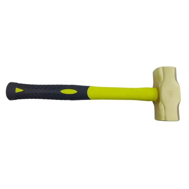 China OEM factory Non sparking Safety brass Sledge hammer beryllium copper sledge hammer