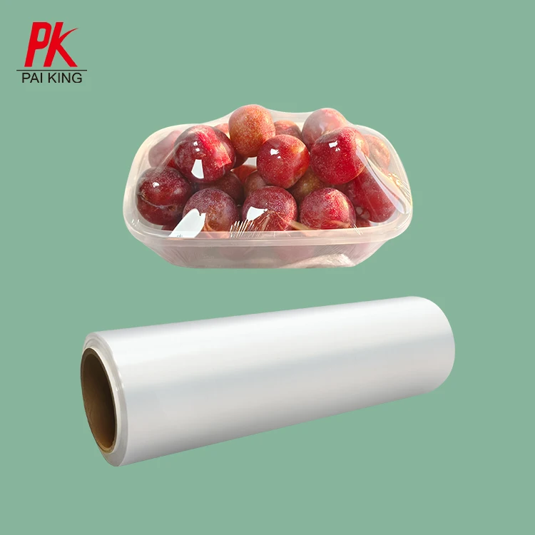 Strong Toughness PE Material Cling Film Factory Good Sale PE Cling Film For Food Wrap Good Price Cling Film