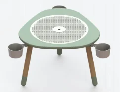 Multipurpose Building Block Table ABS Plastic Storage Table For Children ODM OEM Customization