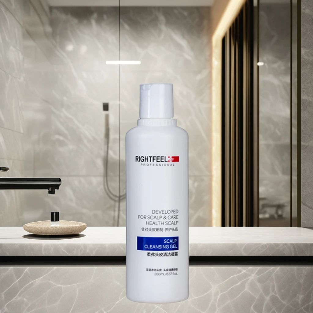 RIGHTFEEL scalp deep cleansing gel hair refreshing fluffy scalp clean and breathable.