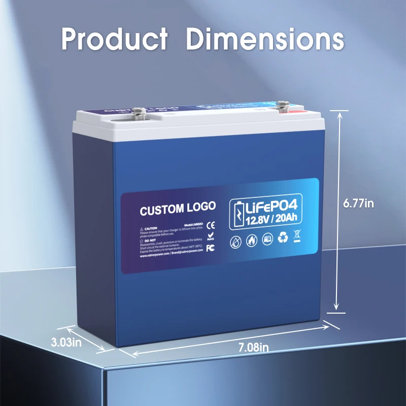 12.8v 7ah 12ah 20ah 30ah 50ah Solar System Battery 12v Lithium Ion Battery 12v 20ah LIFEPO4 Battery For UPS