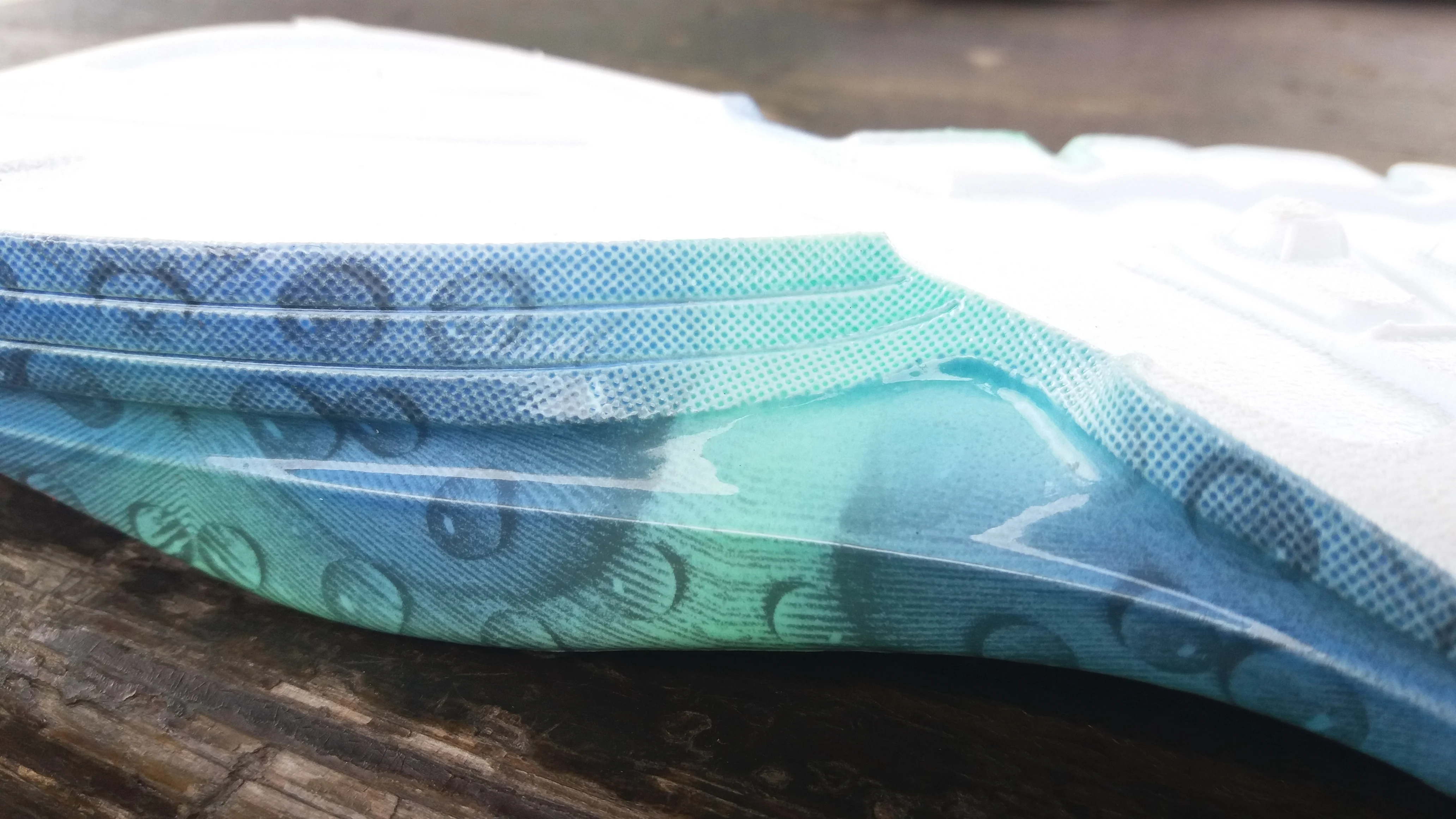 Customize color sole t EVA TPR Outs custom  EVA painting shoe outsole