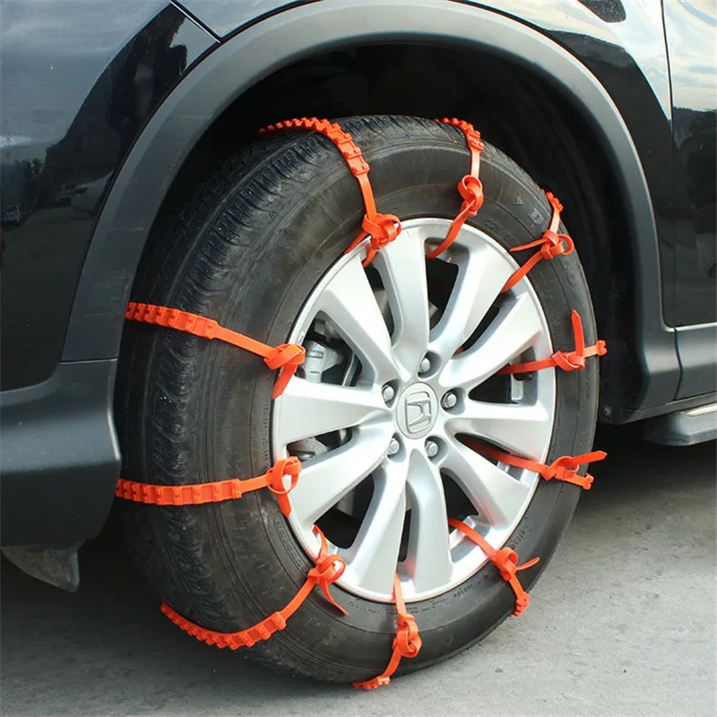 Amazon hot new design snow chains for cars with extra grip Emergency car snow chains simple snow chains for your car