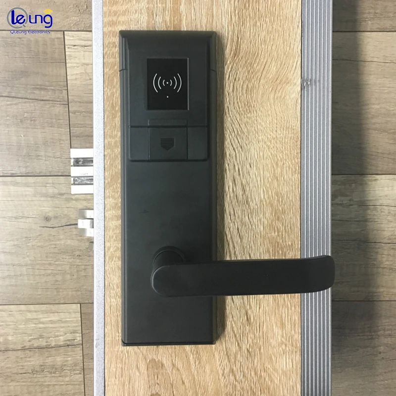 hot sale Hotel rfid smart card hotel door lock system, rf card electronic digital hotel door handle lock