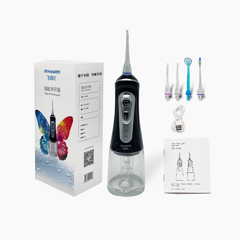 Cordless Dental Dental Irrigator Portable Water Flosser Rechargeable IPX7 Waterproof Water Flosser Oral Irrigator