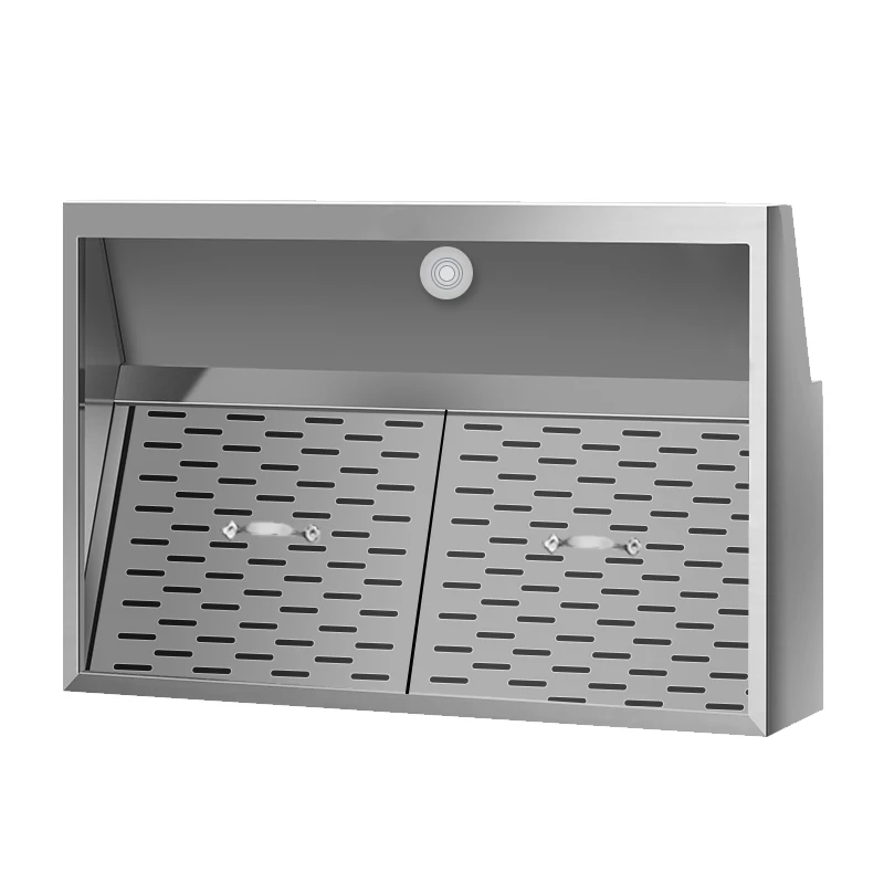 
Low energy consumption all-in-one restaurant kitchen exhaust hood with esp cleaner 
