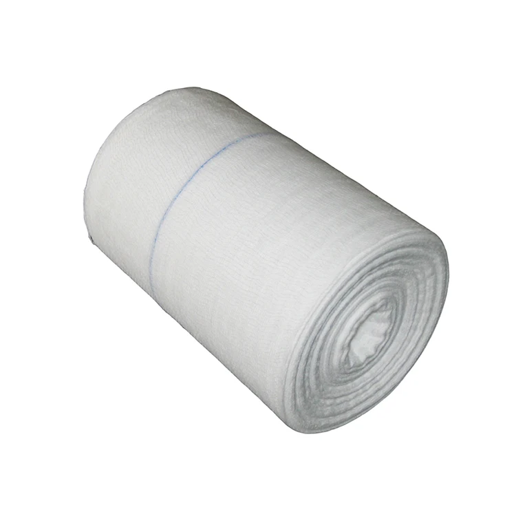 100% cotton absorbent medical gauze roll hospital gauze