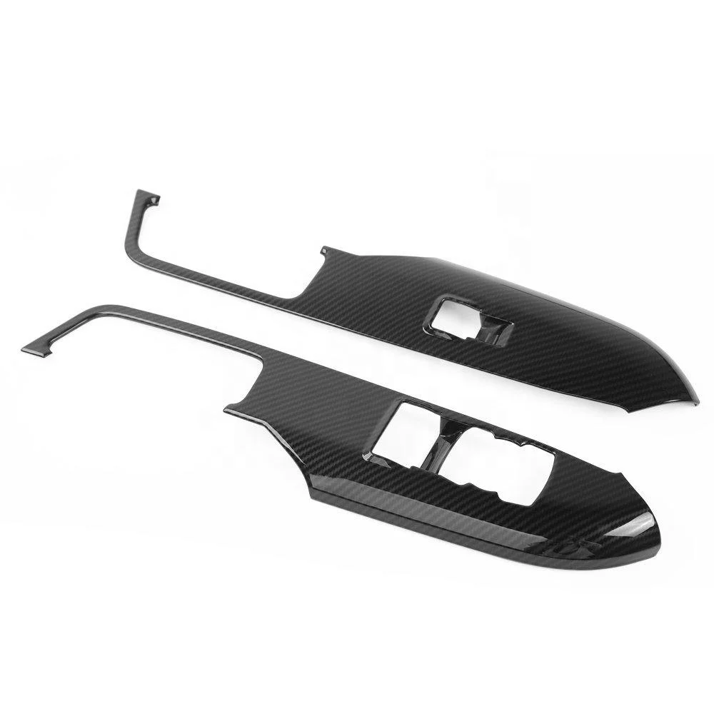 Внутренняя Панель стеклоподъемника из углеродного волокна для Ford Mustang 2015-2017