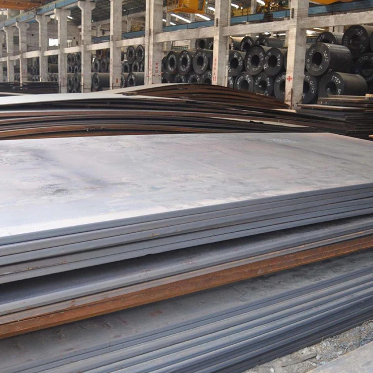 China Aisi 1018 Astm A50 2mm A283 A36 5160 SS400 ST37 Hardness Metal Sheets Iron And Corten Mild Carbon Steel Plate