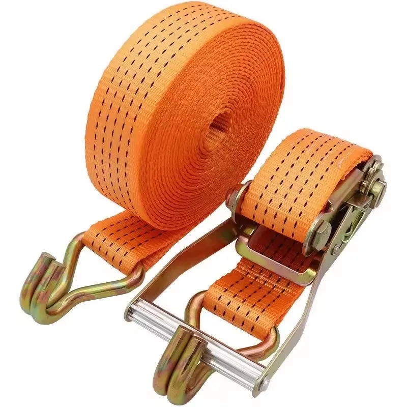 Cargo Tensioner 5Ton 50mm 10M Lashing Belt Ratchet Tie Down Straps