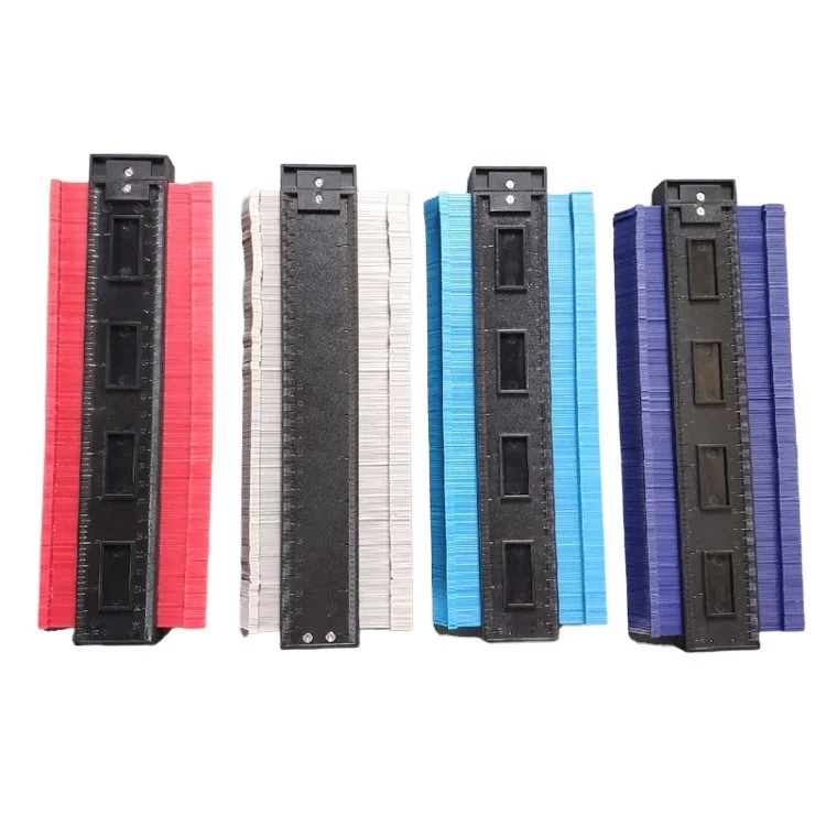 House decoration tile measuring tool contour gauge 10 Inch plastic