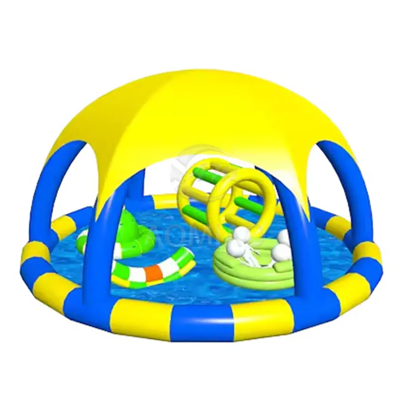 Factory 8/10/12 Person On Sea Land Backyard Inflatable Sofa Round Swimming Pool