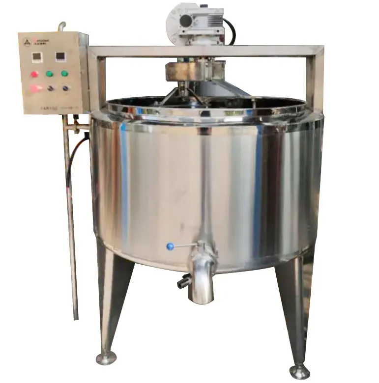 Cheese Making Machine Production Line Round Square Cheese Vat 100 - 1000 Liters Stainless Steel 304