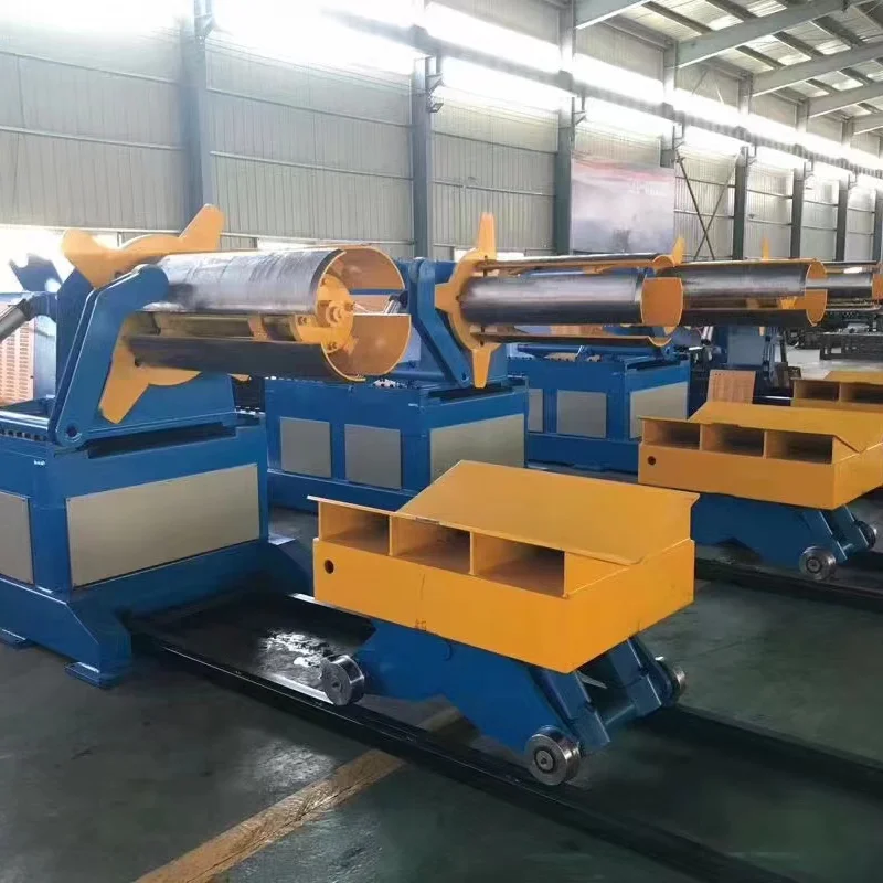 Aluminum coil stainless steel coil use automatic hydraulic uncoiler decoiler machine