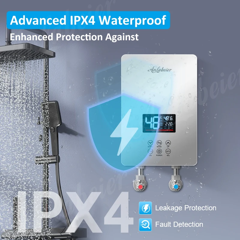 wholesale water geyser instant heating house commercial electric heater tankless odm made in China