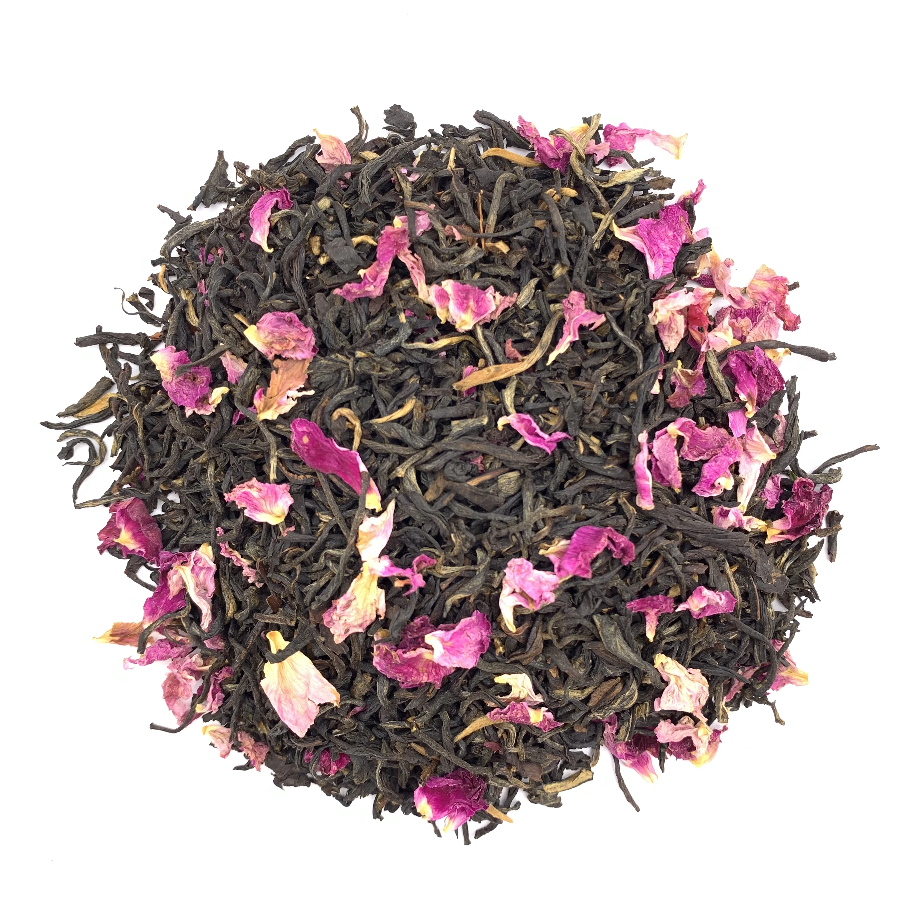 Blended Rose Black Tea Kung Fu Both Brew and Ice Germany Flower Flavor