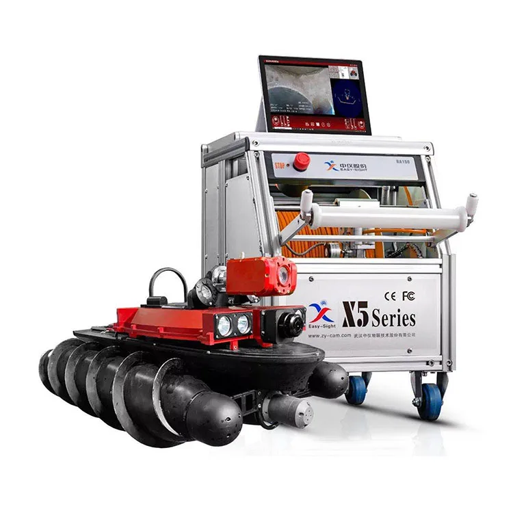 Камера для проверки трубопровода сточных труб диаметром более 600 мм, рабочий кабель 320 м