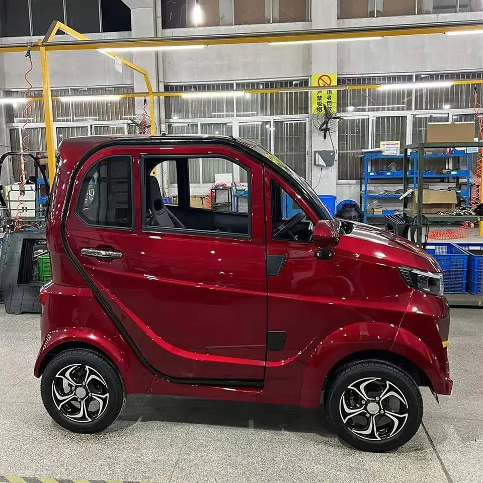 Popular M1 sunshine electric mini car for adults five seats long range good for ladies or elders drive in community