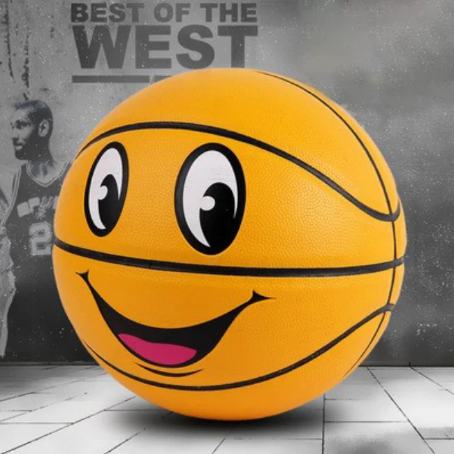 basketball manufacture custom stress balls no minimum yellow smile basket ball