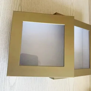 EBUR custom paper bakery box square cardboard disposable packaging cake box chocolate gift packaging box with window