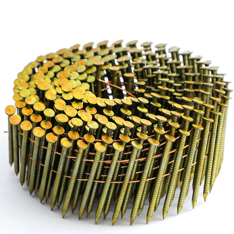 2.5*50mm Screw Coil Nails  For Pneumatic Nails Guns Use