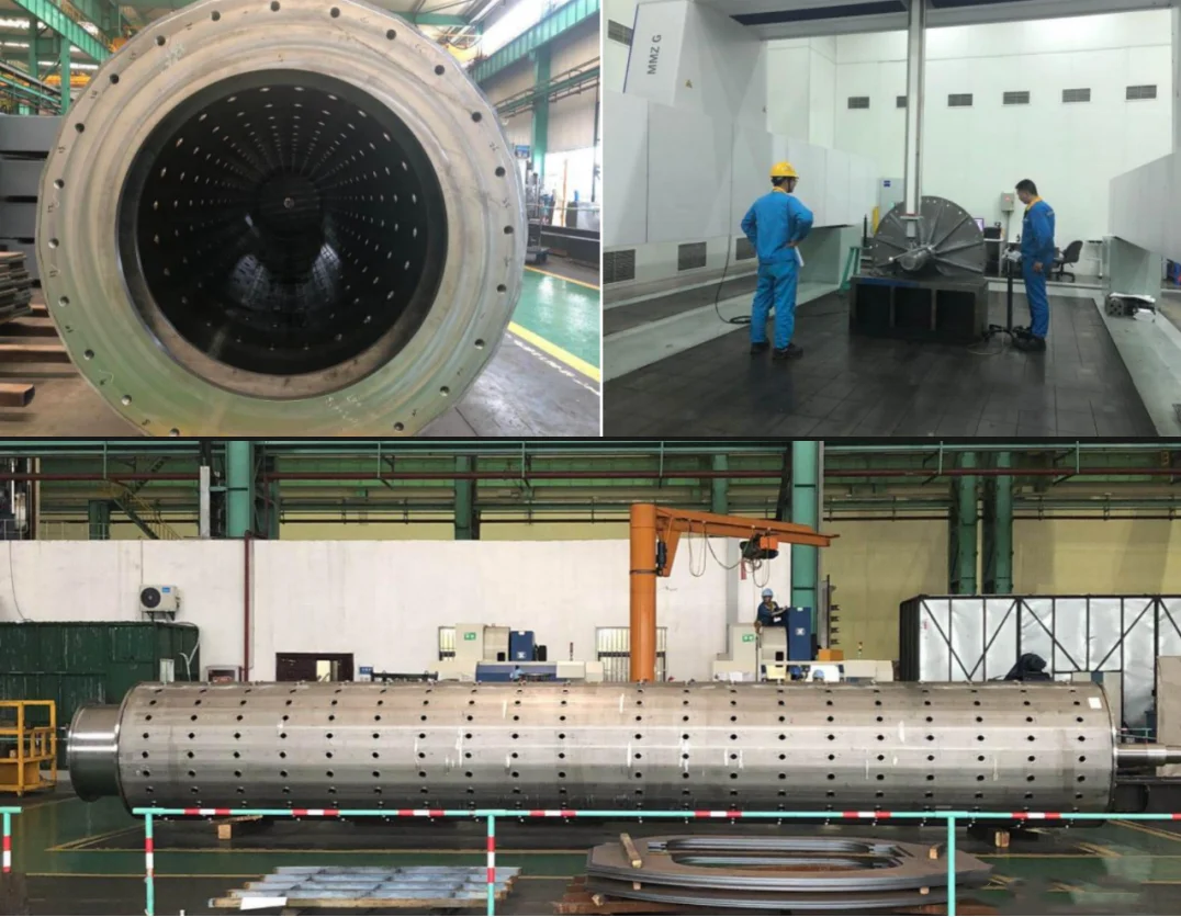 Large Fabrication of Cylinder for Filtering Systems