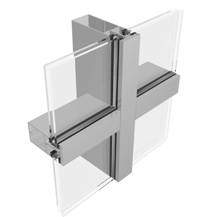 
Modern design exterior structural glass facade building aluminum curtain wall 
