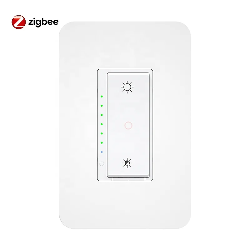 Smart Home Products Tuya Smart Touch Dimmer Zigbee Light Dimmer Switch For Led Light