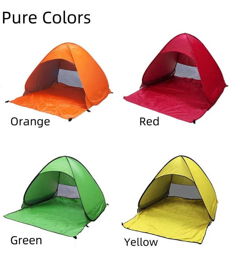 TOPIND Ultralight Waterproof Automatic Pop-Up Canopy Sun Protection Shelter Summer Instant Play Beach Camping Tent