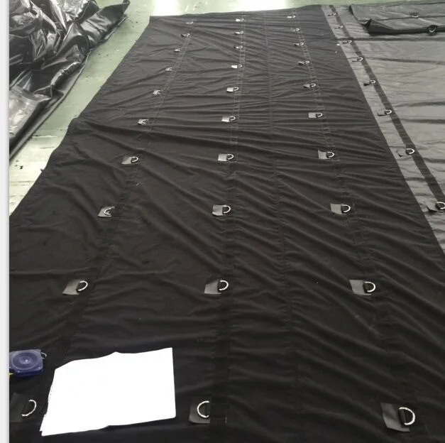 yinjiang waterproof light weight flat lumber tarp nylon parachute material