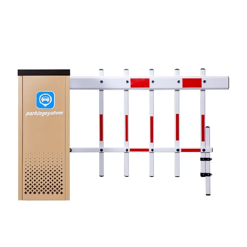 High quality road traffic speed adjustable remote control traffic toll boom gate barrier for parking lot system