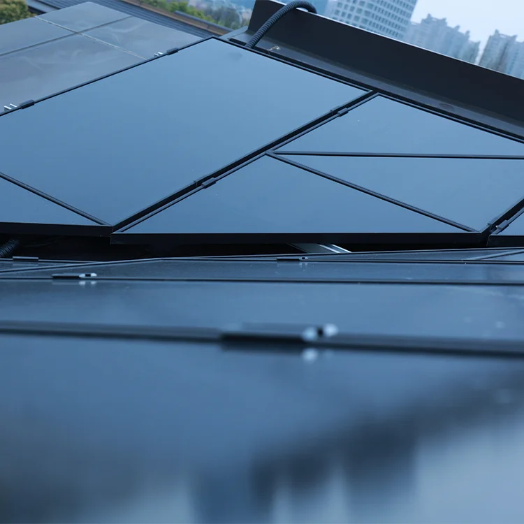 YONZ CARBONADO Real 188 watt flexible factory price thin film roof tiles portable solar tile