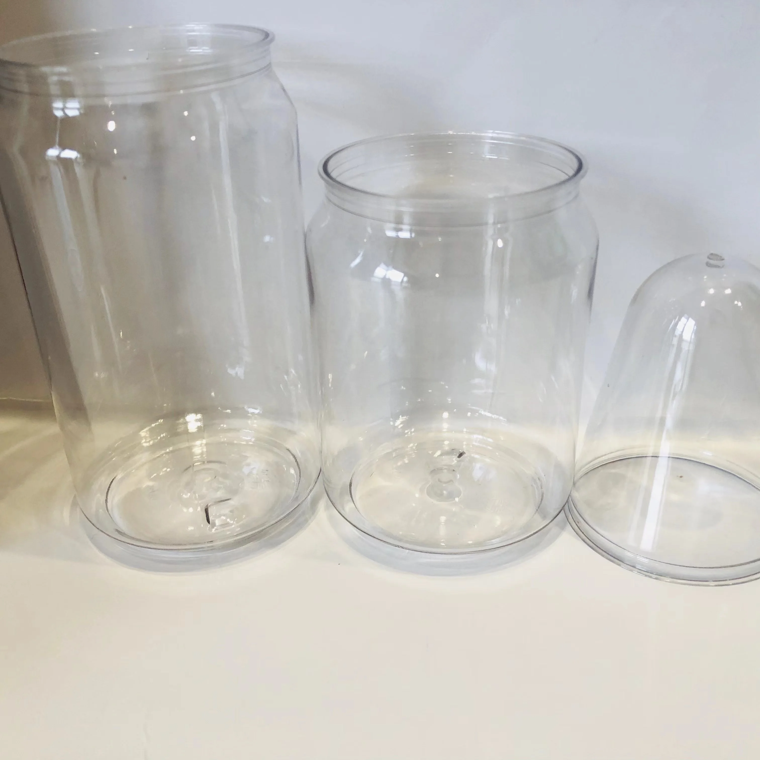 100% new virgin PET material 20 gram 30 gram   pet preform for 202 size  55 mm neck  coffee fruit juice milk tea cans