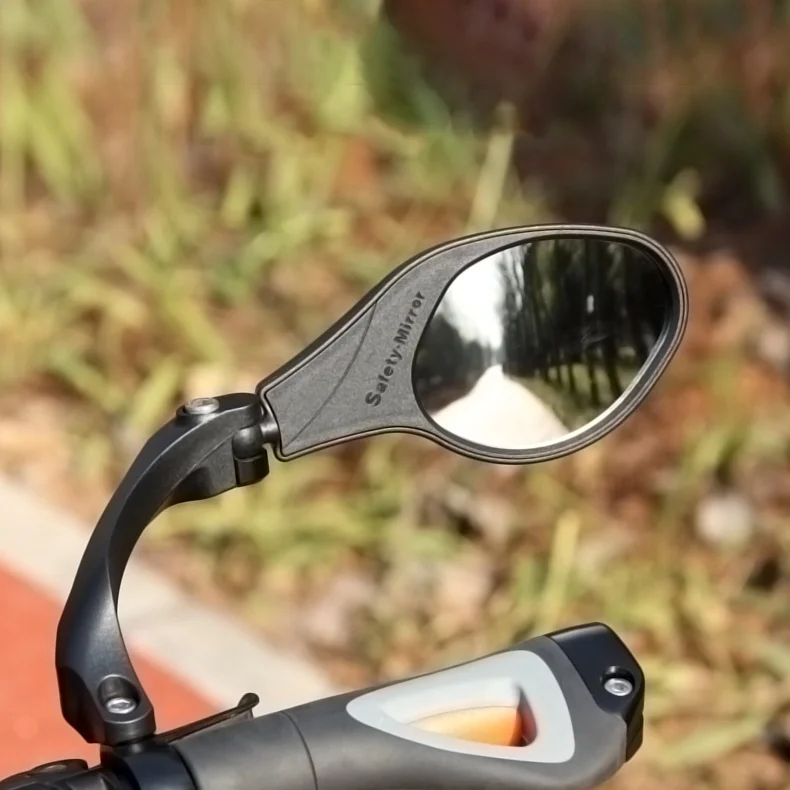 
Bicycle rearview mirror adjustable stainless steel mirror mountain bike folding rearview mirror 